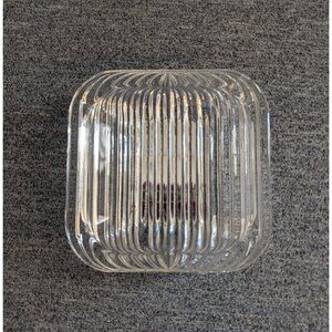 Villeroy & Boch "Quadra" Square Ribbed Dish/Tray/Bowl, 5.25" x 5.25"